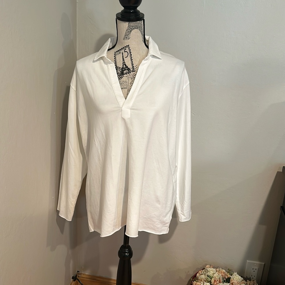 Nic + Zoe collared top